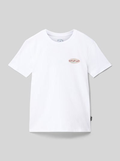 Billabong T-Shirt mit Rundhalsausschnitt Modell 'CRAYON WAVE' Weiss 1