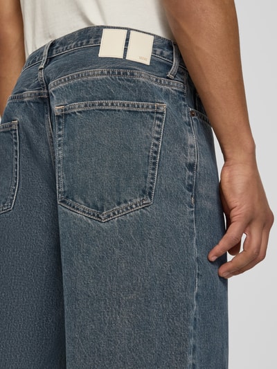 Wood Wood Jeans im Used-Look Modell 'Type 3' Dunkelblau 3