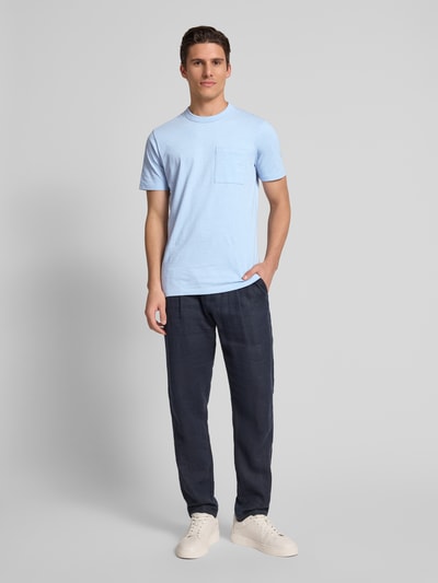 Casual Friday T-Shirt mit Rundhalsausschnitt Modell 'JASPER' Hellblau 1