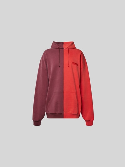 VETEMENTS Hoodie mit Kapuze Bordeaux 2