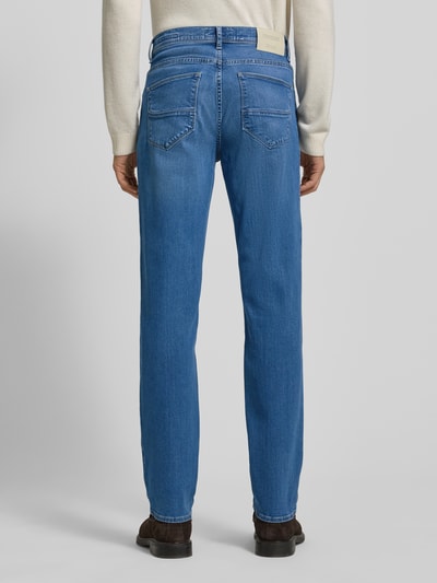 Brax Straight Fit Jeans mit 5-Pocket-Design Modell 'Cadiz' Hellblau 5
