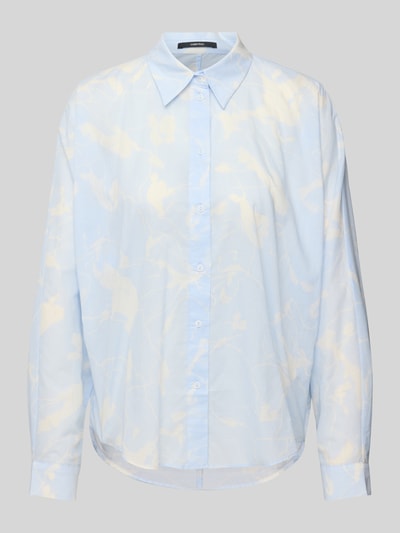 Someday Relaxed Fit Hemdbluse mit durchgehender Knopfleiste Bleu 2