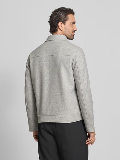 MCNEAL Jas met kentkraag Middengrijs gemêleerd - 5