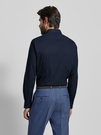Tommy Hilfiger Tailored Slim fit zakelijk overhemd van puur katoen Marineblauw - 5