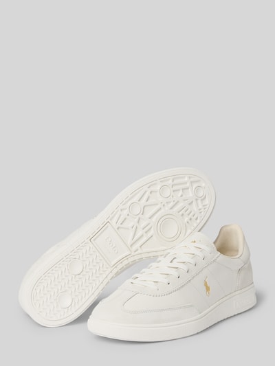 Polo Ralph Lauren Sneaker mit Schnürverschluss Weiss 4