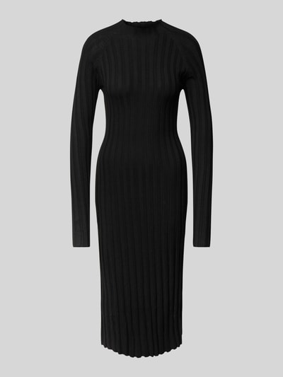 Mango Strickkleid mit Turtleneck Modell 'FLURRY' Black 1