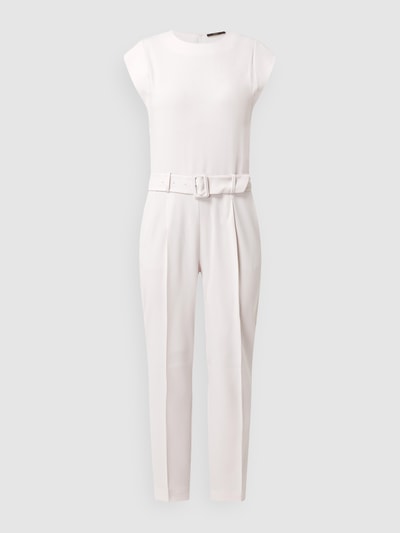 Windsor Jumpsuit mit Taillengürtel  Ecru 2