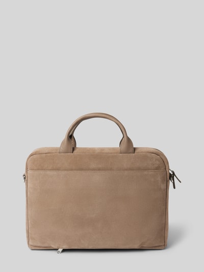 Marc O'Polo Business-Tasche aus Velours-Rindleder Beige 3