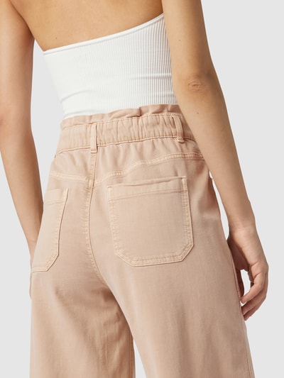 Marc Cain Jeans met elastische band en tunnelkoord Beige - 3