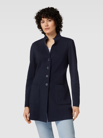 WHITE LABEL Blazer met opstaande kraag Marineblauw - 4