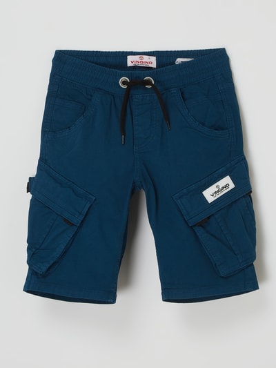 VINGINO Cargoshorts mit Stretch-Anteil Modell 'Cliff'  Petrol 1