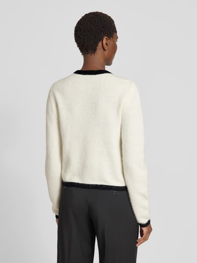 Gestuz Strickjacke mit Knopfleiste Modell 'alpha' Offwhite 5