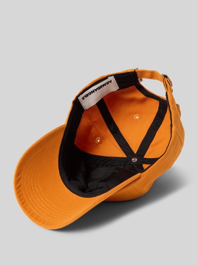 Armedangels Baseballpet van puur katoen, model 'YENAAS' Oranje - 2