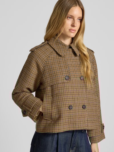 SUNCOO PARIS Jack met mouwtrensjes, model 'ERIN' Camel - 3