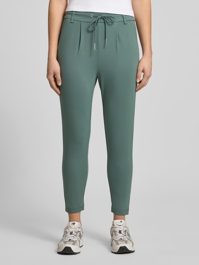 ONLY Regular Fit Sweatpants aus Viskose-Mix Modell 'POPTRASH LIFE' Dunkelgruen 4