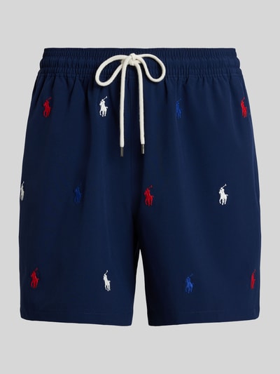 Polo Ralph Lauren Underwear Regular Fit Badehose mit Logo-Stitching Dunkelblau 2