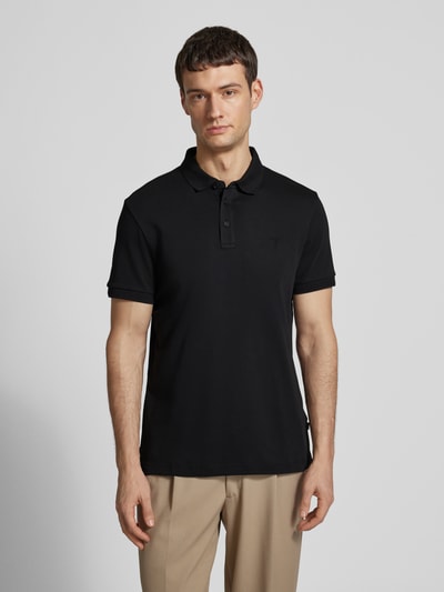 JOOP! Collection Regular fit poloshirt met logostitching Zwart - 4