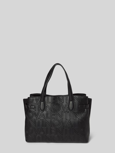 VALENTINO BAGS Torebka ze wzorem z logo model ‘PANSY’ Czarny 3