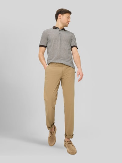 Brax Regular Fit Chino aus Baumwoll-Mix Modell 'Evans' Camel 1