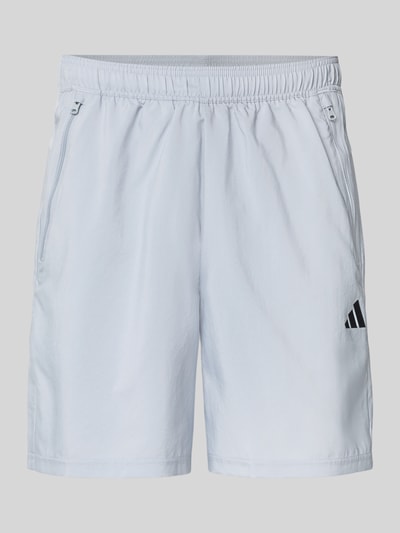 adidas Training Korte broek met ritszakken en logoprint Lichtgrijs - 2