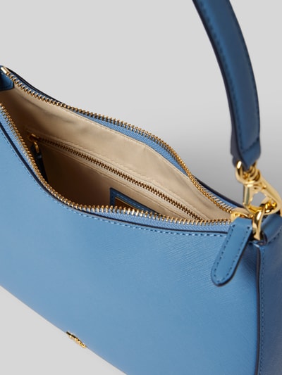 Lauren Ralph Lauren Handtasche aus Rindsleder mit Label-Applikation Bleu 5