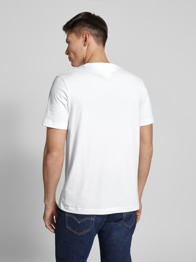 Tommy Hilfiger T-Shirt mit Logo-Stitching Weiss 5