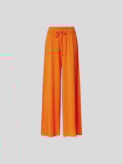 Maison Flaneur Hose aus Kaschmir Orange 2