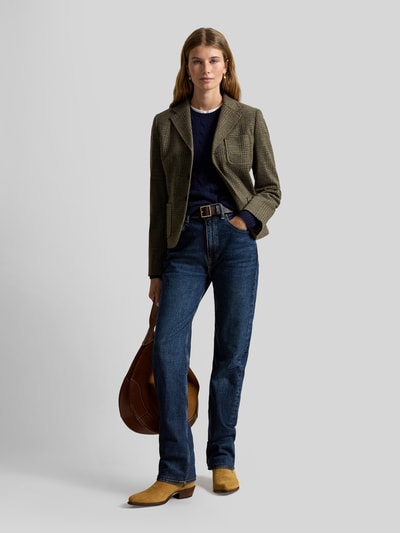 Polo Ralph Lauren Regular Fit Longblazer aus Baumwoll-Woll-Mix Mittelgrau 1