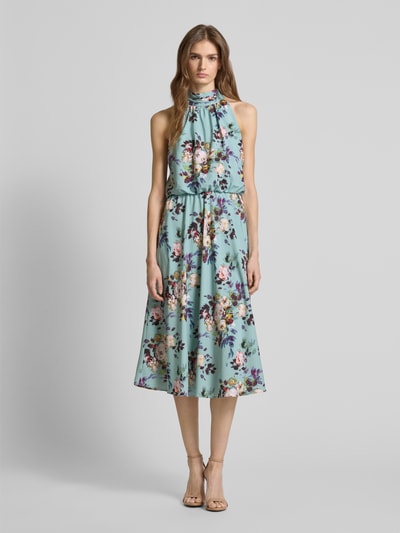 Adrianna Papell Cocktailjurk met halter Groen - 4