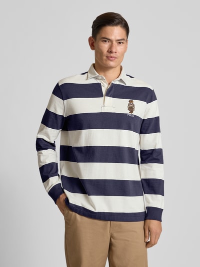 Polo Ralph Lauren Classic fit sweatshirt met polokraag Donkerblauw - 4