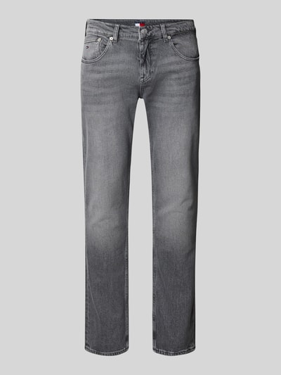 Tommy Jeans Slim Fit Jeans aus Baumwoll-Mix Mittelgrau 2