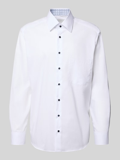 ETERNA Comfort Fit Businesshemd mit Knopfleiste Weiss 2