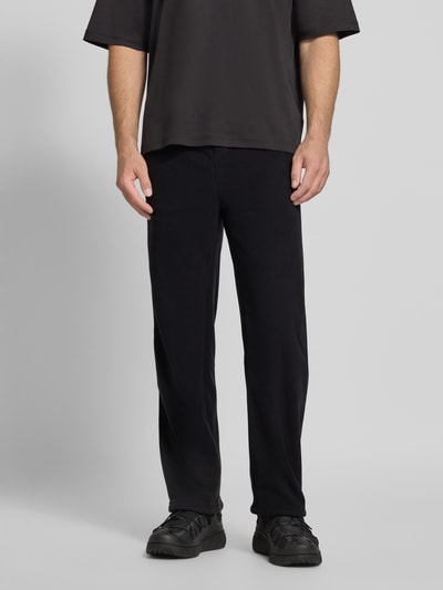 BOSS Green Regular fit sweatpants met tunnelkoord aan de binnenkant Zwart - 4