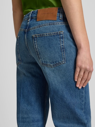 Victoria Beckham Jeans mit französischen Eingrifftaschen Jeansblau 3