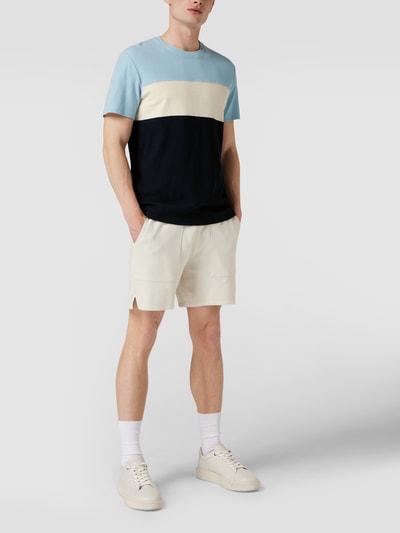 Tom Tailor T-Shirt im Colour-Blocking-Design Hellblau 1