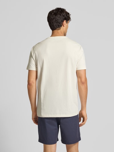 Polo Ralph Lauren Classic fit T-shirt met labelstitching Offwhite - 5