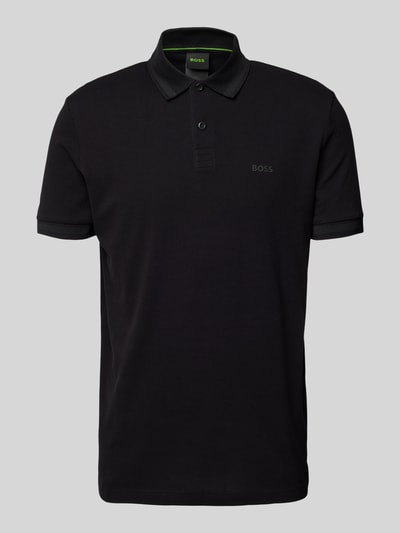 BOSS Green Poloshirt mit Label-Detail Black 2