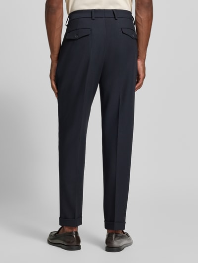 Manuel Ritz Slim Fit Hose mit Viskose-Anteil Marine 4