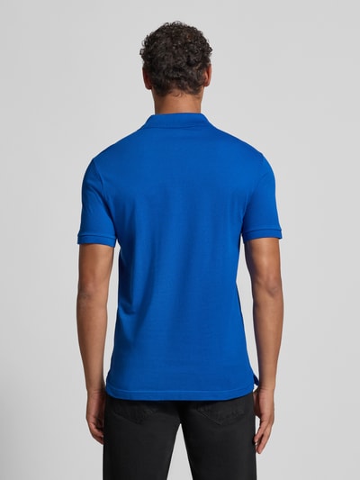 Lacoste Koszulka polo o kroju slim fit z czystej bawełny Królewski niebieski 5