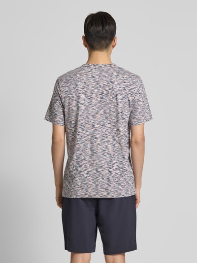 Tom Tailor Regular Fit T-Shirt aus reiner Baumwolle Hellgrau Melange 5