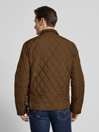 Polo Ralph Lauren Kurtka pikowana z wykładanym kołnierzem model ‘BEATON’ Średniobrązowy 5