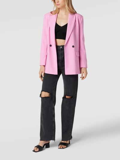 Review Blazer mit Stretch-Anteil Pink 1