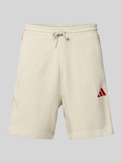 adidas Sportswear Regular Fit Sweatshorts aus Baumwoll-Mix Beige 2