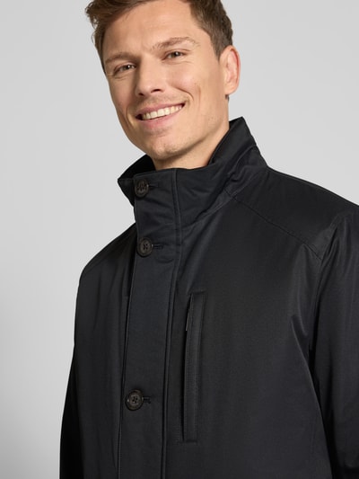 bugatti Regular fit parka met opstaande kraag Zwart - 3