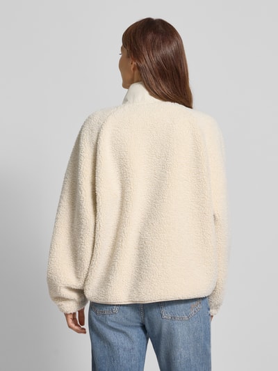 Jake*s Casual Bluza rozpinana ze sztucznym kożuszkiem Écru 5