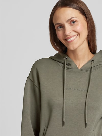 MSCH Copenhagen Hoodie met capuchon, model 'IMA' Rietgroen - 3