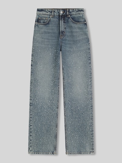 HUGO Straight fit jeans van puur katoen, model 'GILISSI' Lichtblauw - 1