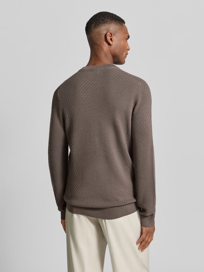 JOOP! COLLECTION Strickpullover aus Woll-Mix Modell 'Dariono' Beige 5
