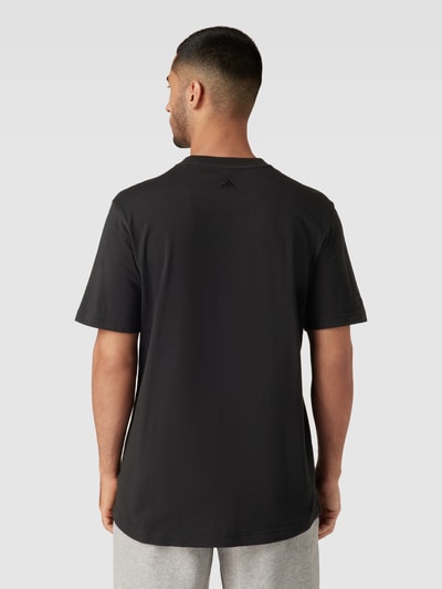 ADIDAS SPORTSWEAR T-Shirt mit Label-Print Black 5