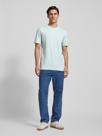 Tom Tailor Regular fit T-shirt in piquélook Mintgroen - 1